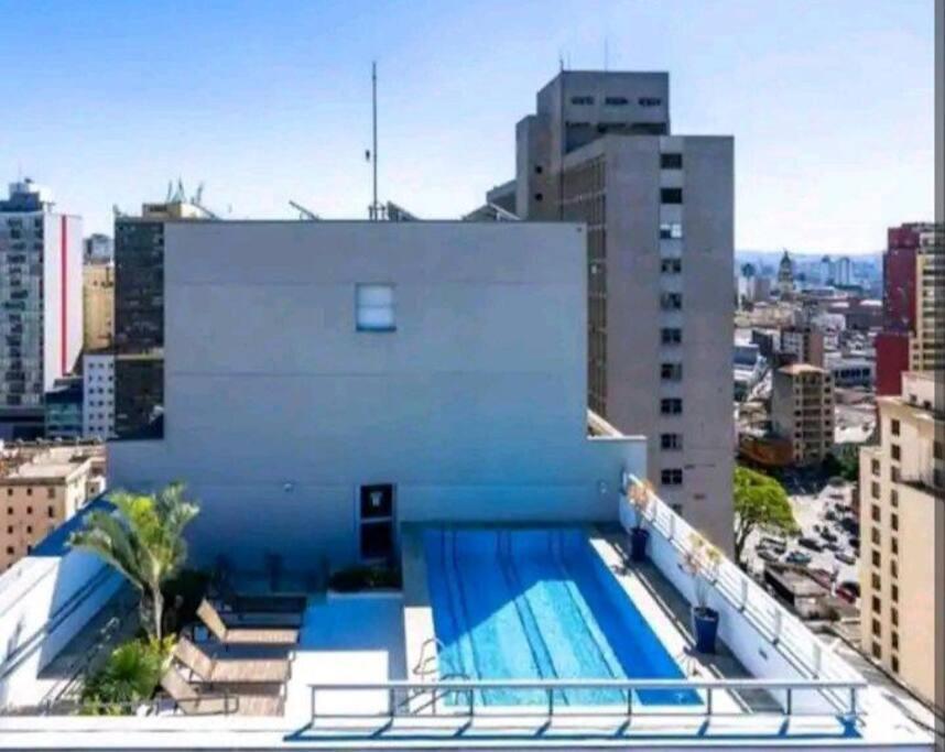 Studio Flex Com Garagem E Piscina No Centro De Sp São Paulo Buitenkant foto