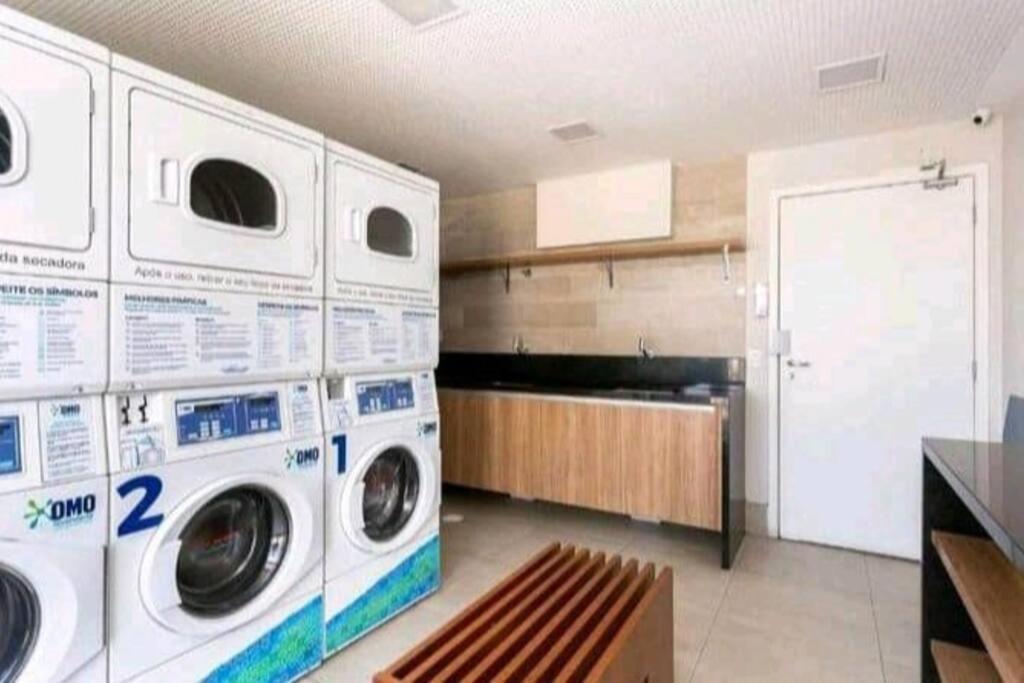 Studio Flex Com Garagem E Piscina No Centro De Sp São Paulo Buitenkant foto